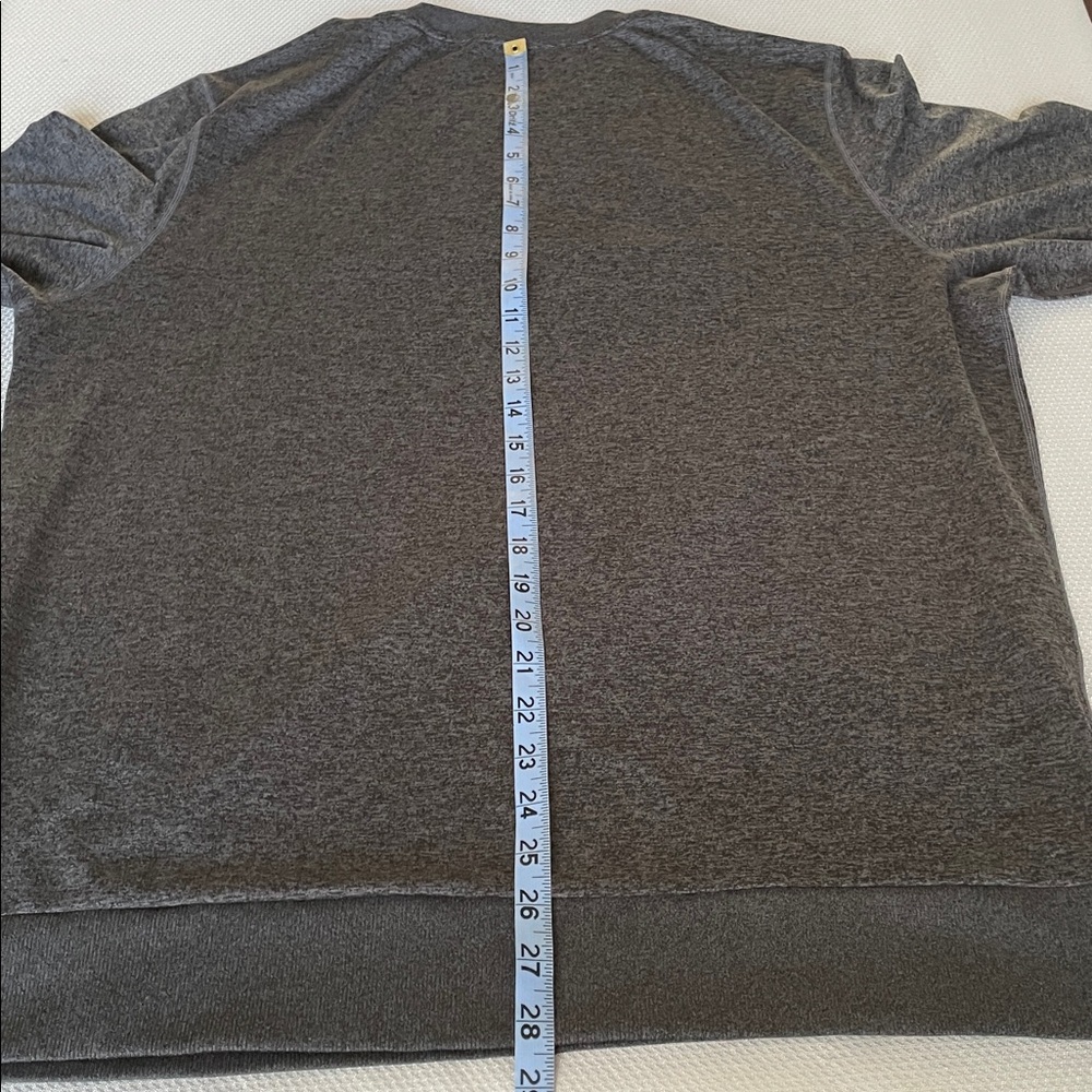 Vuori Ponto Performamce Charcoal Gray Drawstring Pants & Long Sleeve Crew XL - Picture 7 of 16